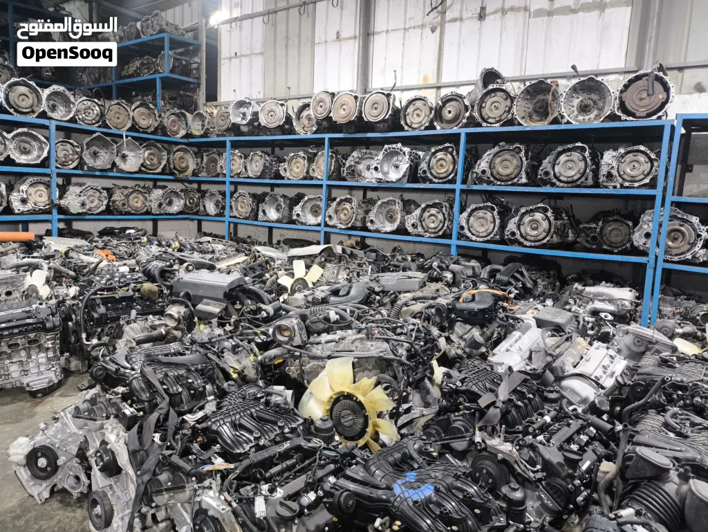 محركات وجيور وقطع غيار السيارات ويتوفر قطع غيار السيارات الصينيه جديد ومستعمل