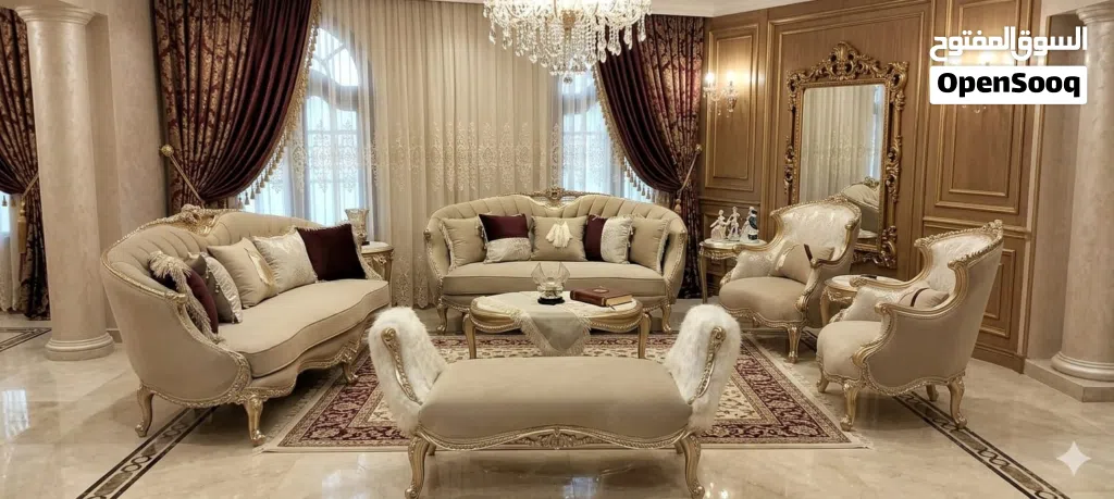 اطقم كلاسك ومودرن خشب زان