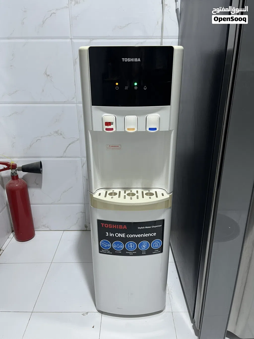 TOSHIBA Bottom Loading Water Dispenser -RWF-W1615B