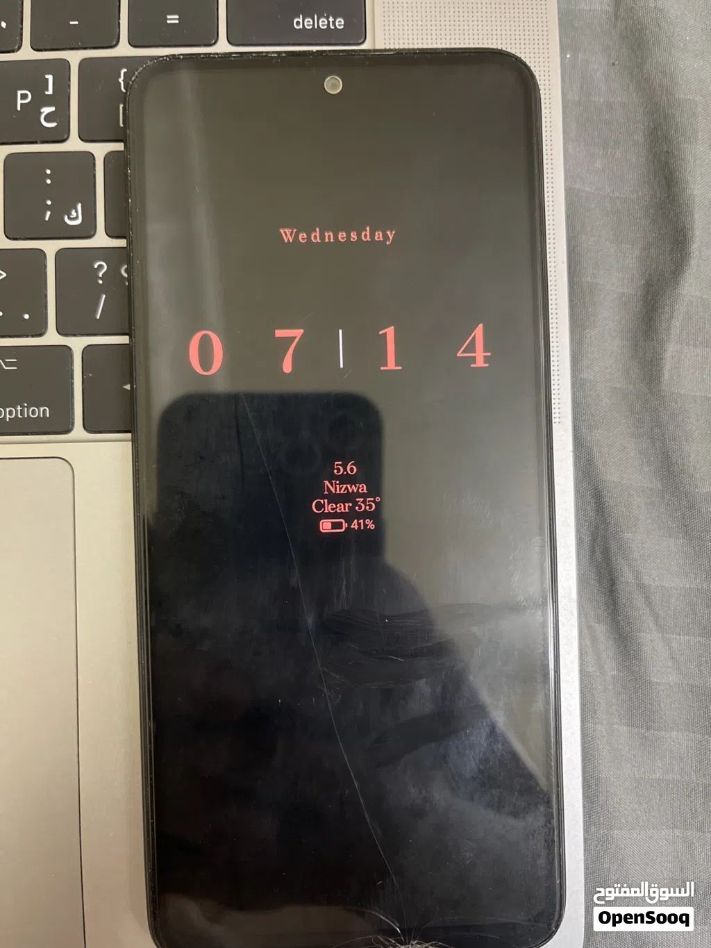 Used Xiaomi Redmi Note 12 Smartphone with 256GB Storage and Blue Color