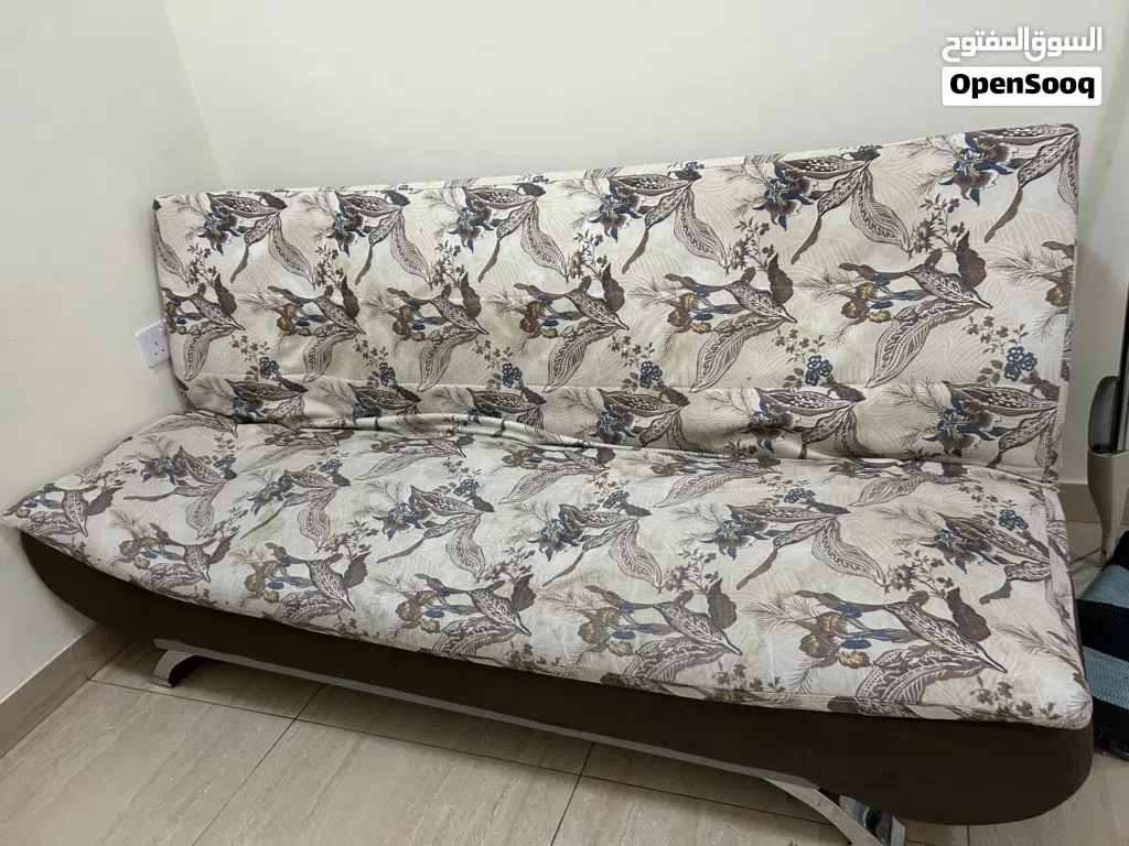 Sofa and single bed