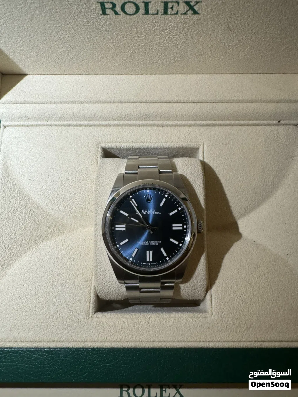 OP 41 mm blue dail 2024