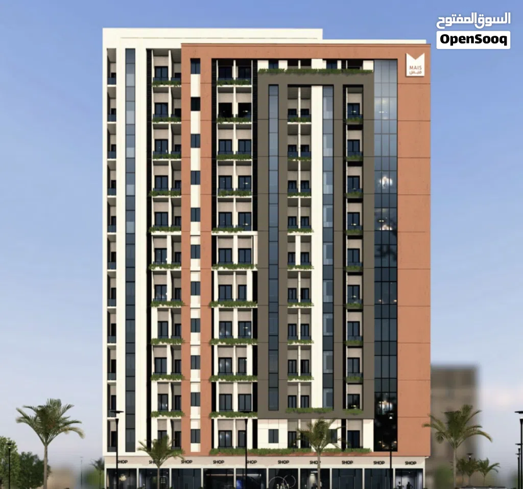 62 m2 1 Bedroom Apartments for Sale in Muscat Al Maabilah