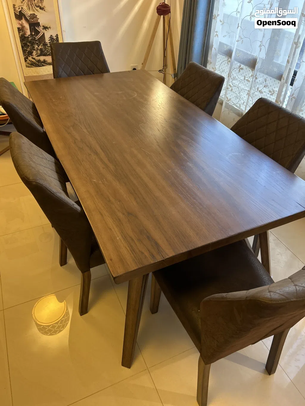 Dinning table &amp; 6 chairs