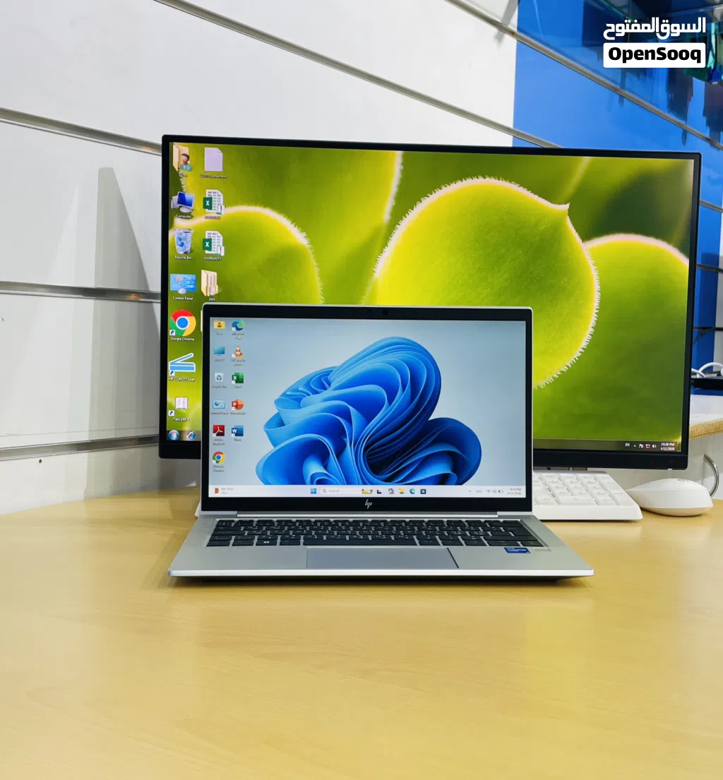OFFER PRICE : Hp EliteBook 830 G8 i5 11th Gen Ram 8GB SSD 256GB Screen 13.3” Windows 11 pro