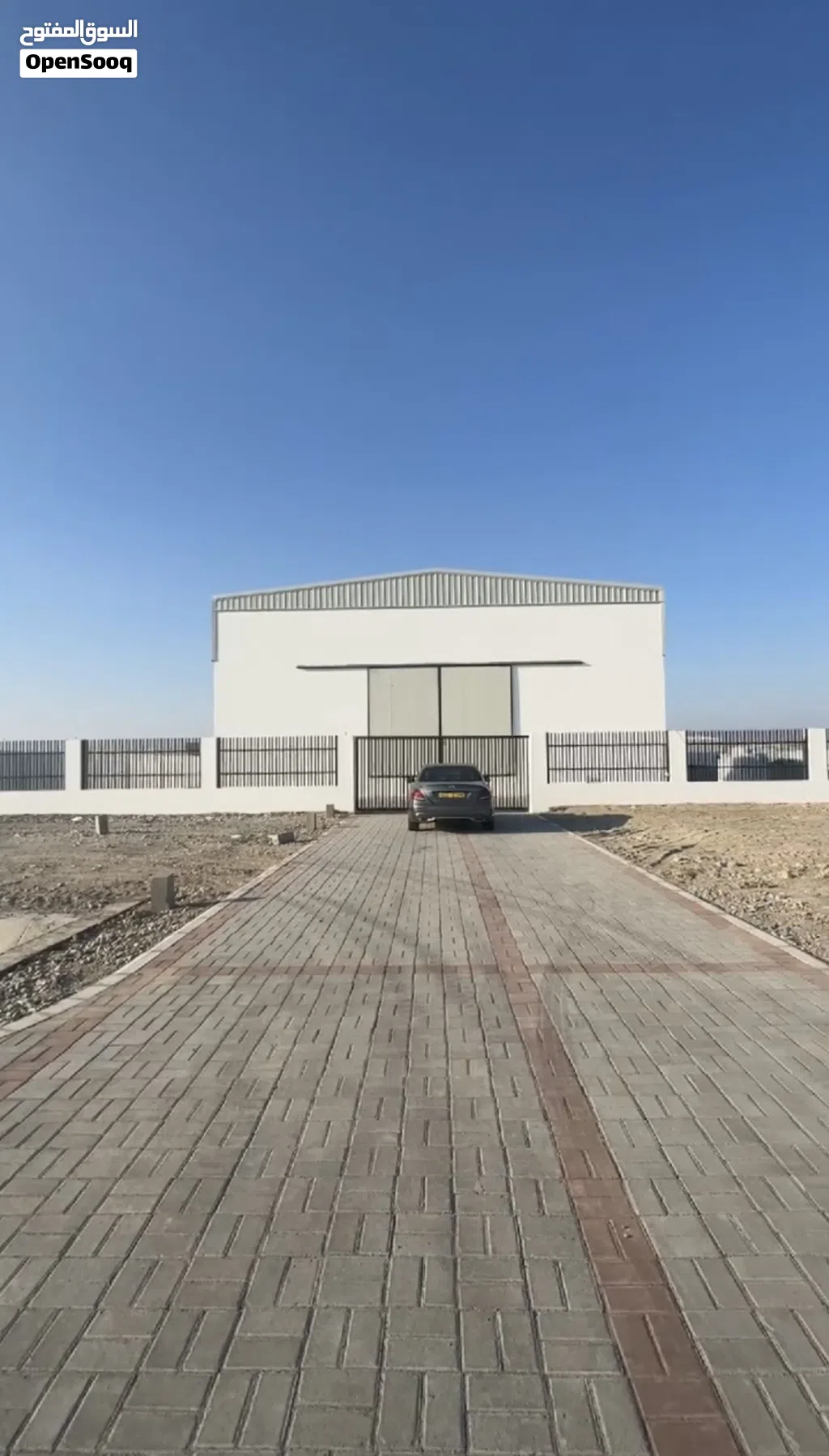 Wherehouse in Khazean city  مستودع في مدينة خزائن استخدام صناعي ولوجستي