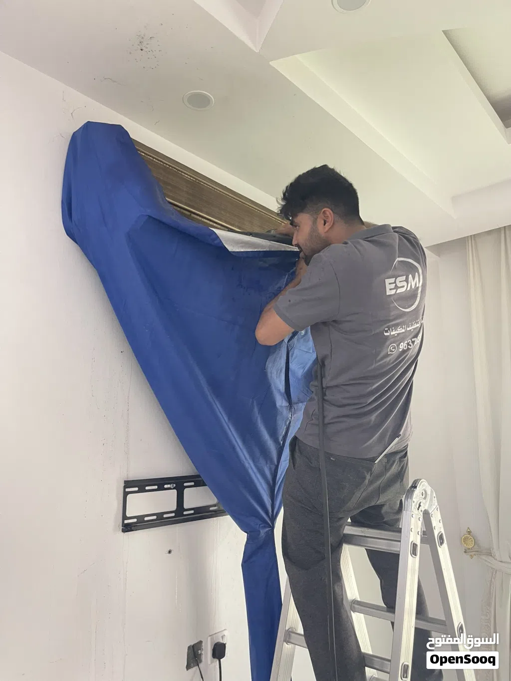 تنظيف المكيفات داخل وخارج ب 3.900 فقط