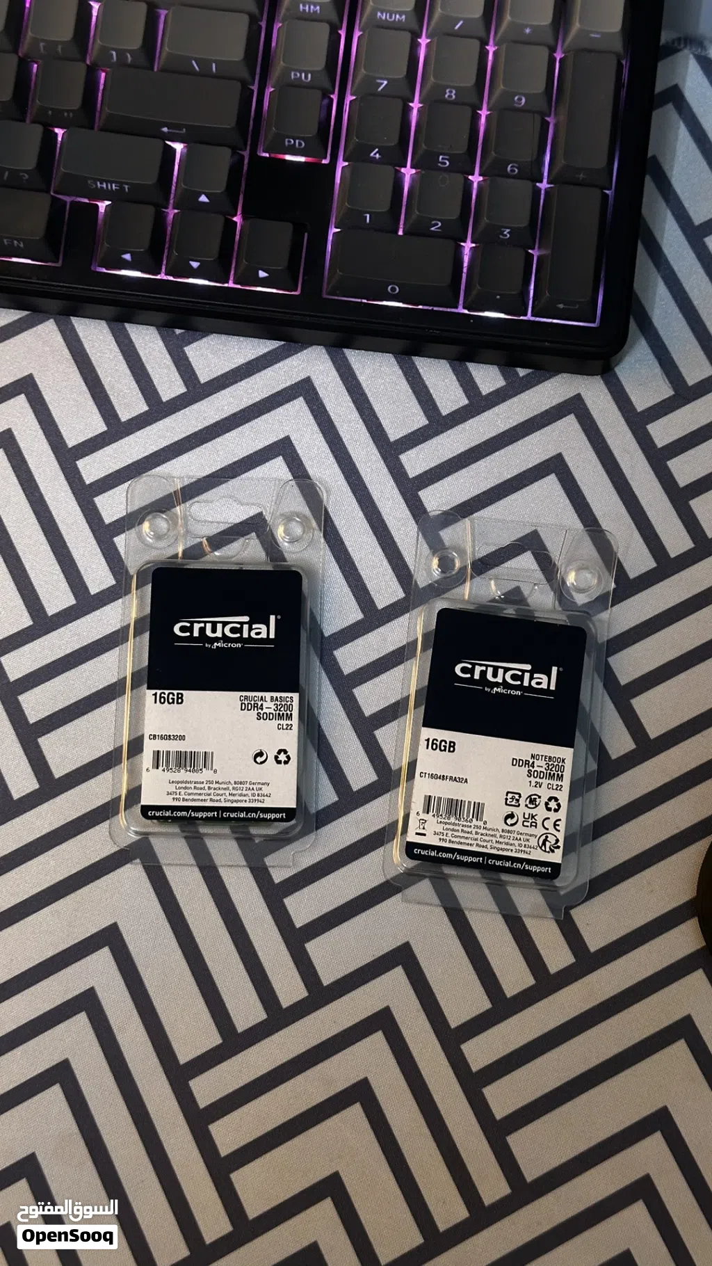 رامات لابتوب Laptop Ram DDR4 32GB